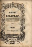 Pesti divatlap 1843-as évfolyamának címlapja